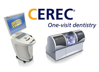 CEREC one visit dental crown system