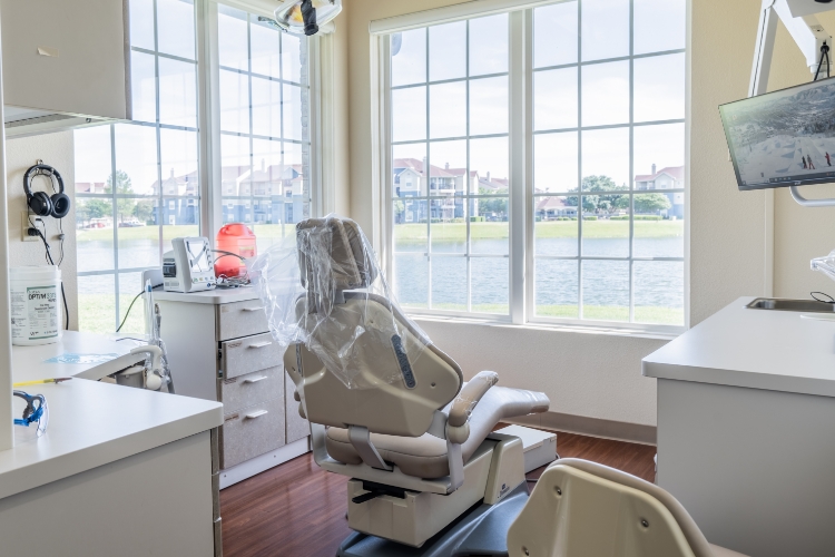 Keurig coffee pods in waiting area